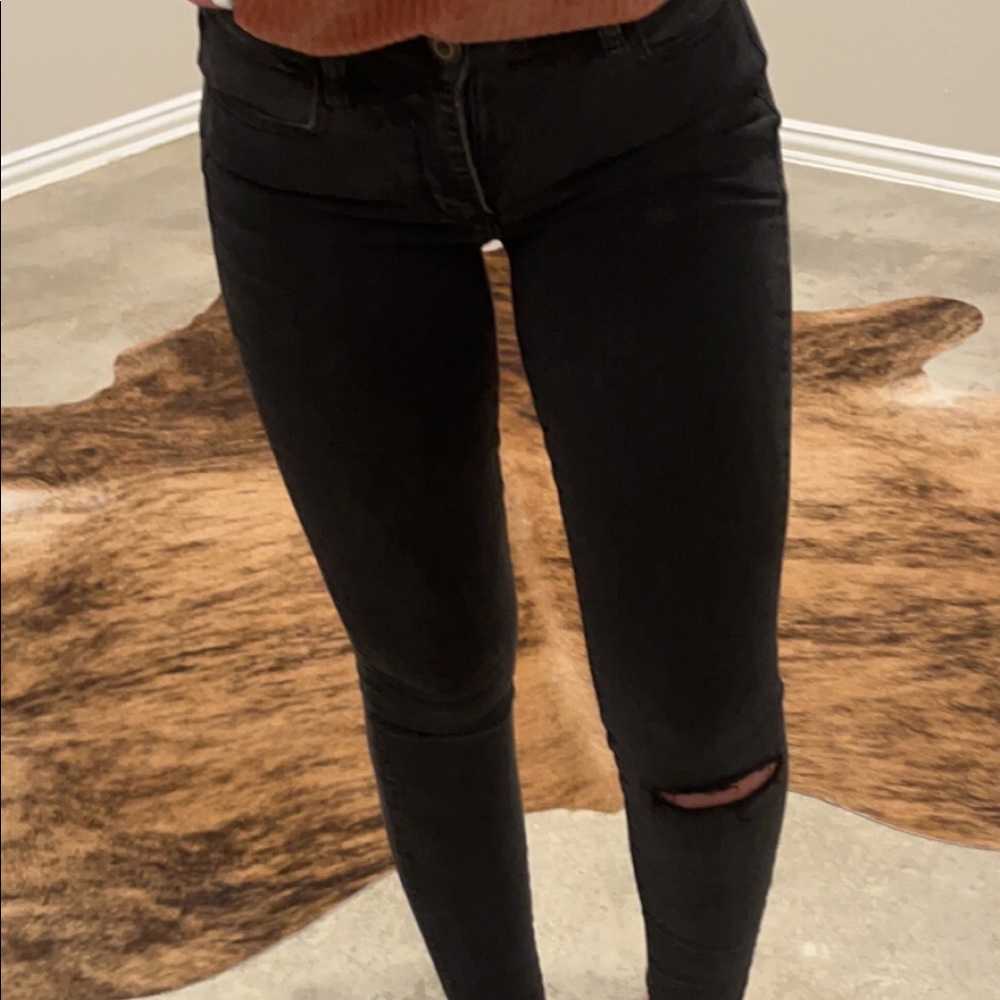 American Eagle Black Skinny Jeans